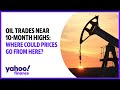 Oil trades near 10-month highs: Where could prices go from here?