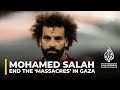 Mo Salah speaks out against ‘too much violence, heartbreaking brutality’