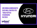 Hyundai announces EVs will switch to Tesla style chargers in 2024