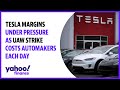 Tesla margins under pressure as UAW strike costing automakers each day