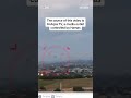 Video shows paragliders entering Israel during the initial Hamas attack