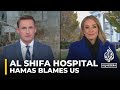 Hamas blames US for giving Israel ‘green light’ to raid al-Shifa Hospital