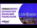 Coinbase reports Q3 revenue beat and declining trading volume