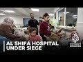 Gaza’s largest hospital suspends operations under siege