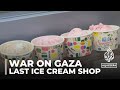 Ice cream vendor provides some respite from the misery of war