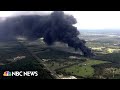 Massive chemical plant explosion shakes town of Shepherd, Texas
