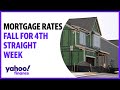 Mortgage rates fall for 4th straight week