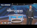 Nightly News Full Broadcast – Nov. 17