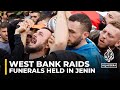 Occupied West Bank raids: Funerals held for five people killed in Jenin