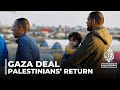 Palestinians head home despite conflict