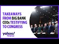 Big bank CEOs testify before Congress: Top takeaways