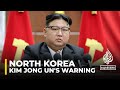 North Korean leader Kim Jong Un warns US policy is making war inevitable
