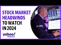 Stock market headwinds to watch in 2024: Election, possible government shutdown, geopolitical risks