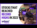 Stocks and sectors that reached record highs in 2023