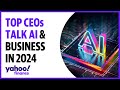 Top CEOs discuss the latest on AI, 2024 investment outlook, macro challenges, and more