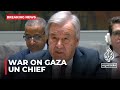 UN chief addresses Security Council