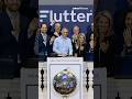 @FanDuel parent company Flutter now trading on NYSE #shorts