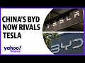China's BYD catches up with Tesla in electric vehicle market
