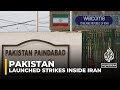 Pakistan launched strikes inside Iran, allegedly targeting fighters’ positions