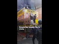 People filmed fleeing deadly fire in China | AJ #shorts