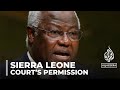 Sierra Leone court allows ex-President Koroma to go abroad for medical care