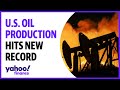 U.S. oil production at record high of 13.5 million barrels a day