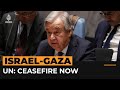 UN chief calls for ‘immediate’ ceasefire in Gaza | #AJshorts