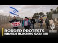 Israeli police break up protest blocking aid to Gaza: Report