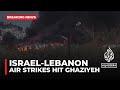 Israeli raids hit deep inside south Lebanon