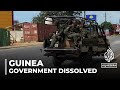 Military leaders dissolve government in Guinea