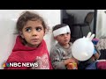 Palestinian children among the wounded of Israel’s bombardment of Rafah