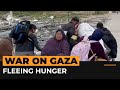 Palestinians flee starvation in north Gaza | Al Jazeera Newsfeed