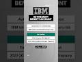 @IBM offers retirement account similar to pension #shorts
