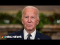 Biden to announce emergency mission to establish port to get aid into Gaza