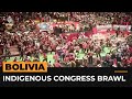 Chairs and punches thrown at Bolivian Indigenous congress | #AJshorts
