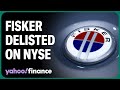 Fisker stock enters NYSE delisting as company faces set for potential default