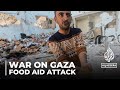 Food distribution point targeted: Israeli fire kill people seeking humanitarian aid
