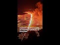 Iceland volcano erupts forcing residents to evacuate | AJ #shorts
