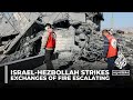 Israel attacks Lebanon’s Baalbek after Hezbollah fired rockets into Israel