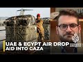 UAE & Egypt airdrop aid into Gaza: UN says at least 300 aid trucks are needed daily
