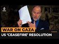 US drafts new UN resolution on ceasefire and captives in Gaza | #AJshorts