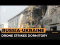 Drone strikes dormitory in Russia’s Tatarstan | #AJshorts