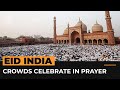 Masses gather for Eid celebrations in India | #AJshorts