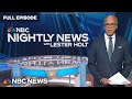 Nightly News Full Broadcast - April 9