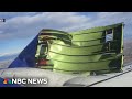 Southwest flight makes emergency landing after engine cover peels off