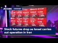 Stock futures drop as Israel carries out operation in Iran