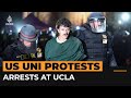 Police dismantle UCLA anti-war camp and arrest protesters | AJ #shorts