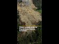 Video reveals scale of Papua New Guinea landslide with hundreds feared dead | AJ #shorts