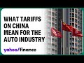 What Biden's tariffs on China mean for the auto sector