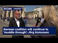 German coalition will continue to 'muddle through': Jörg Asmussen